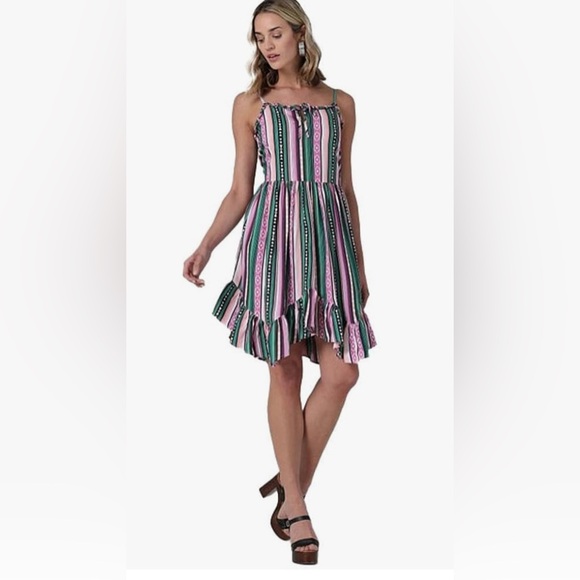 Wrangler Dresses & Skirts - Wrangler Retro® Ladies' Ruffle Hem Strappy Dress small A522